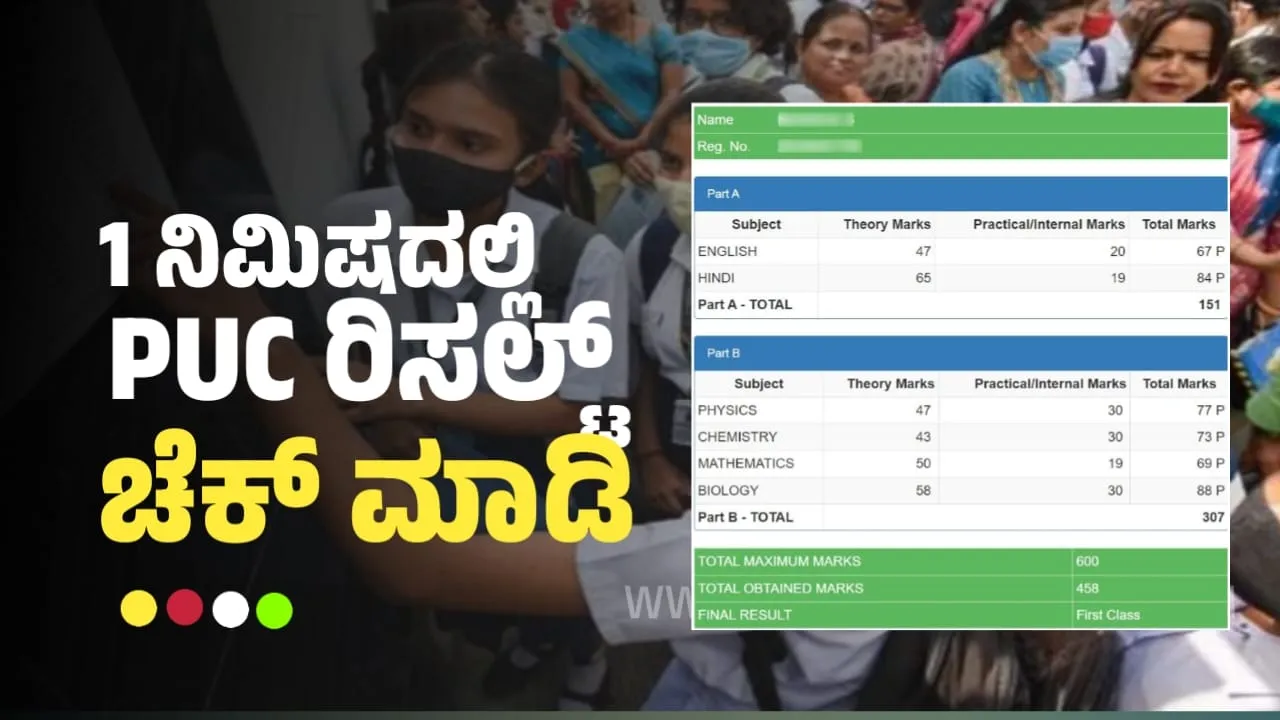 ಪಿಯುಸಿ (PUC) ಫಲಿತಾಂಶಗಳನ್ನು ಹೇಗೆ ಪರಿಶೀಲಿಸಬೇಕು | How to Check PUC Results kannada 2024